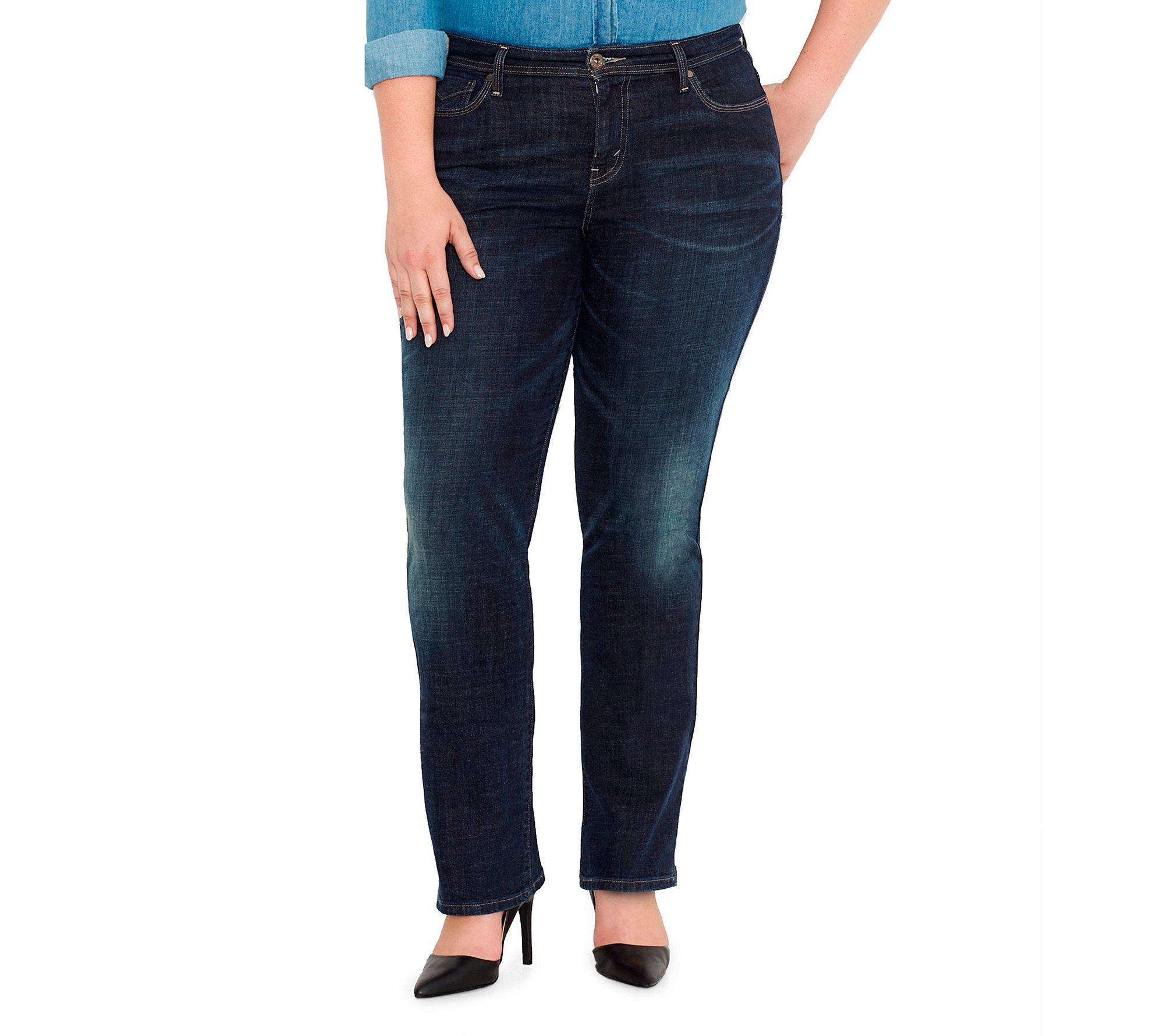 Levis Womens Plus Size 580 Straight Leg Jeans Desertcart Seychelles