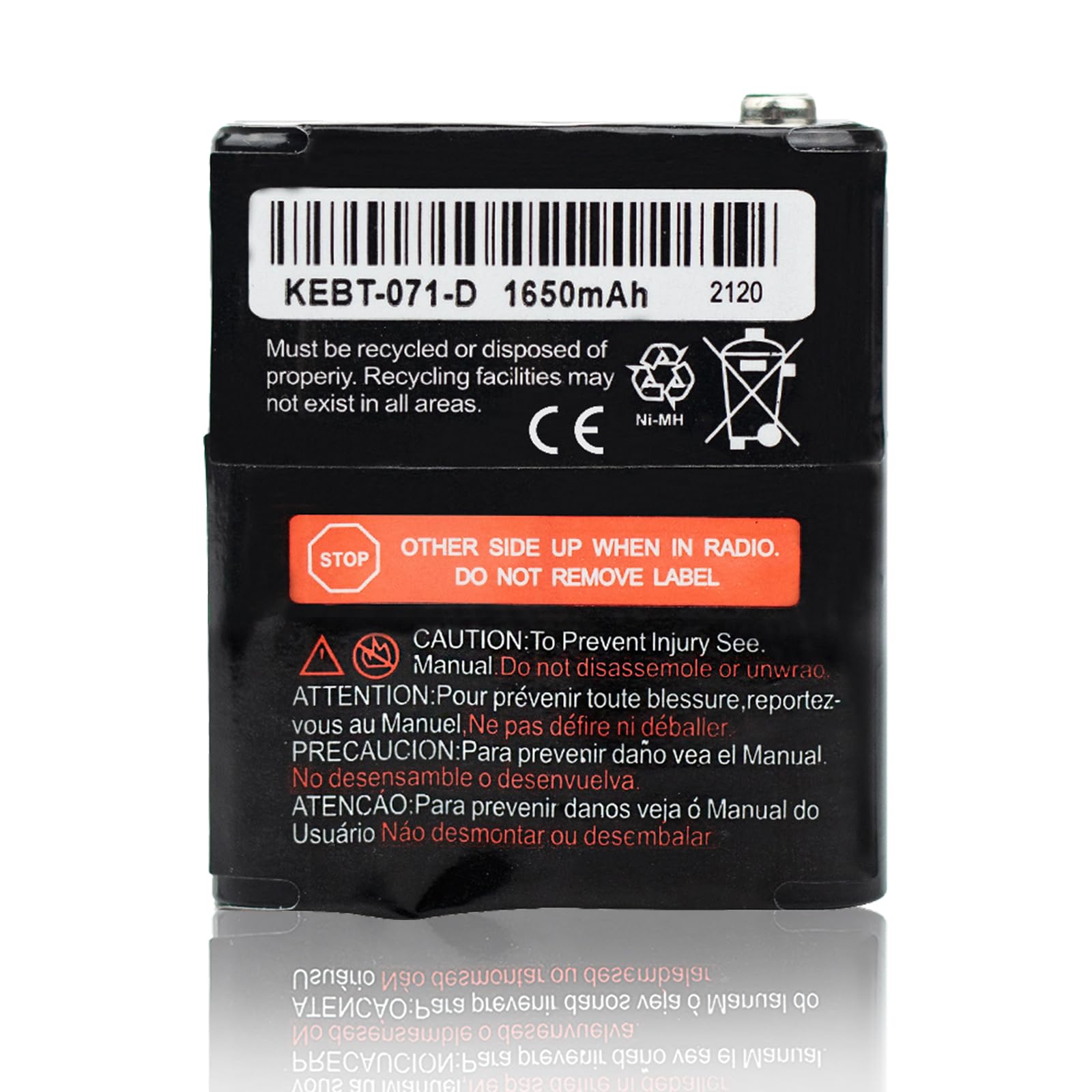 Amazon.com: Vineyuan 3.6V 1650mAh Two-Way Radio Rechargeable