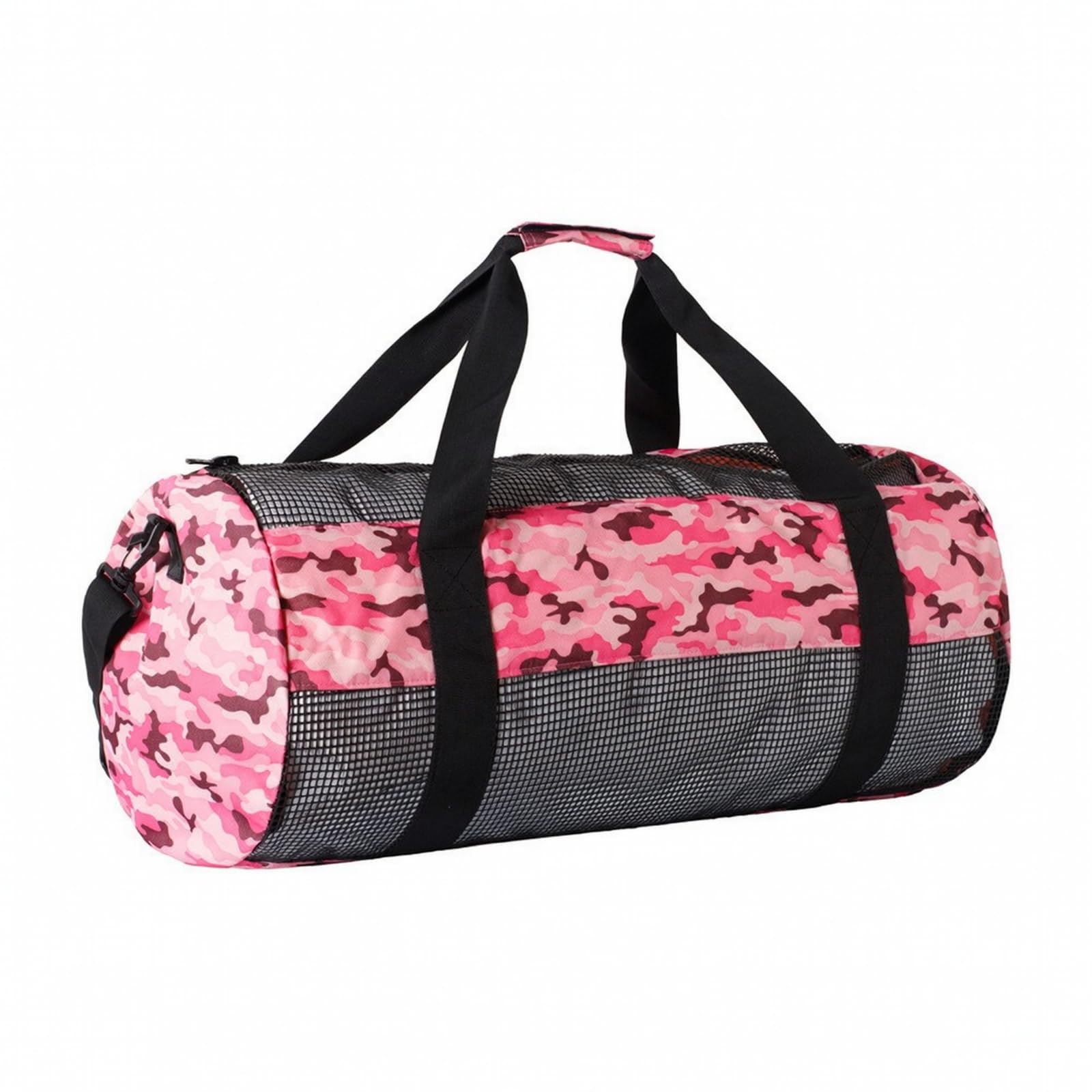 Bolsa Rejilla Gran Capacidad Cilíndrica, Portátil, Bolsa para Acuáticos, Buceadores,