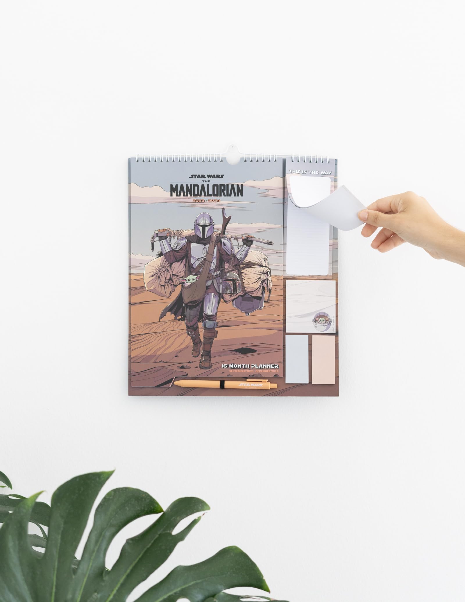 Amazon.com: Grupo Erik Star Wars The Mandalorian Wall Calendar 2024 |  Monthly Planner 16 Months Sep 2023 - Dec 2024 | 11.8 x 13.4 inches / 30 x  34 cm | Mandalorian Gifts | With Stickers/Pen/Shopping List : Office  Products