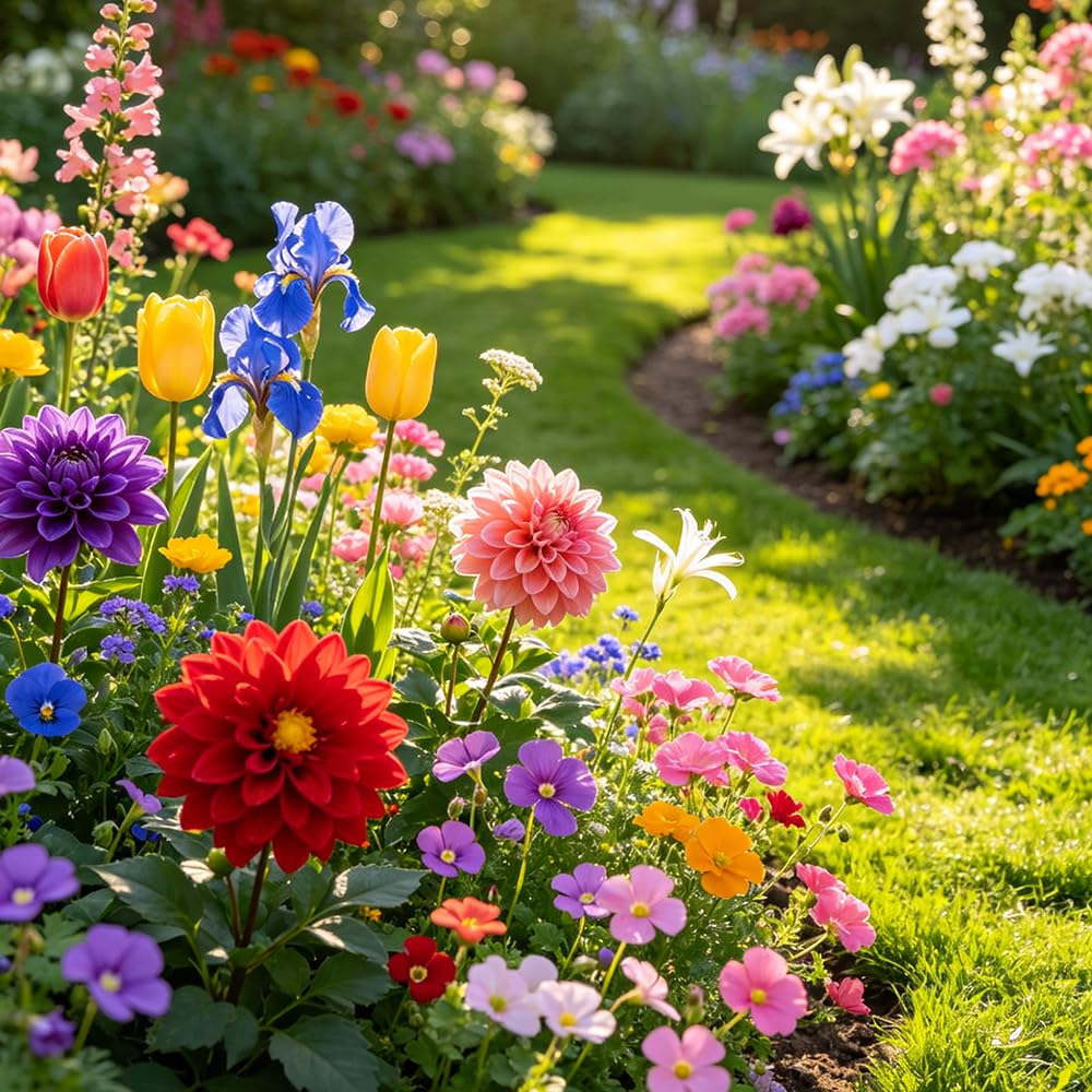 FioriRizoma multicolore - balcone ufficio primavera di giardino 18Bulbi