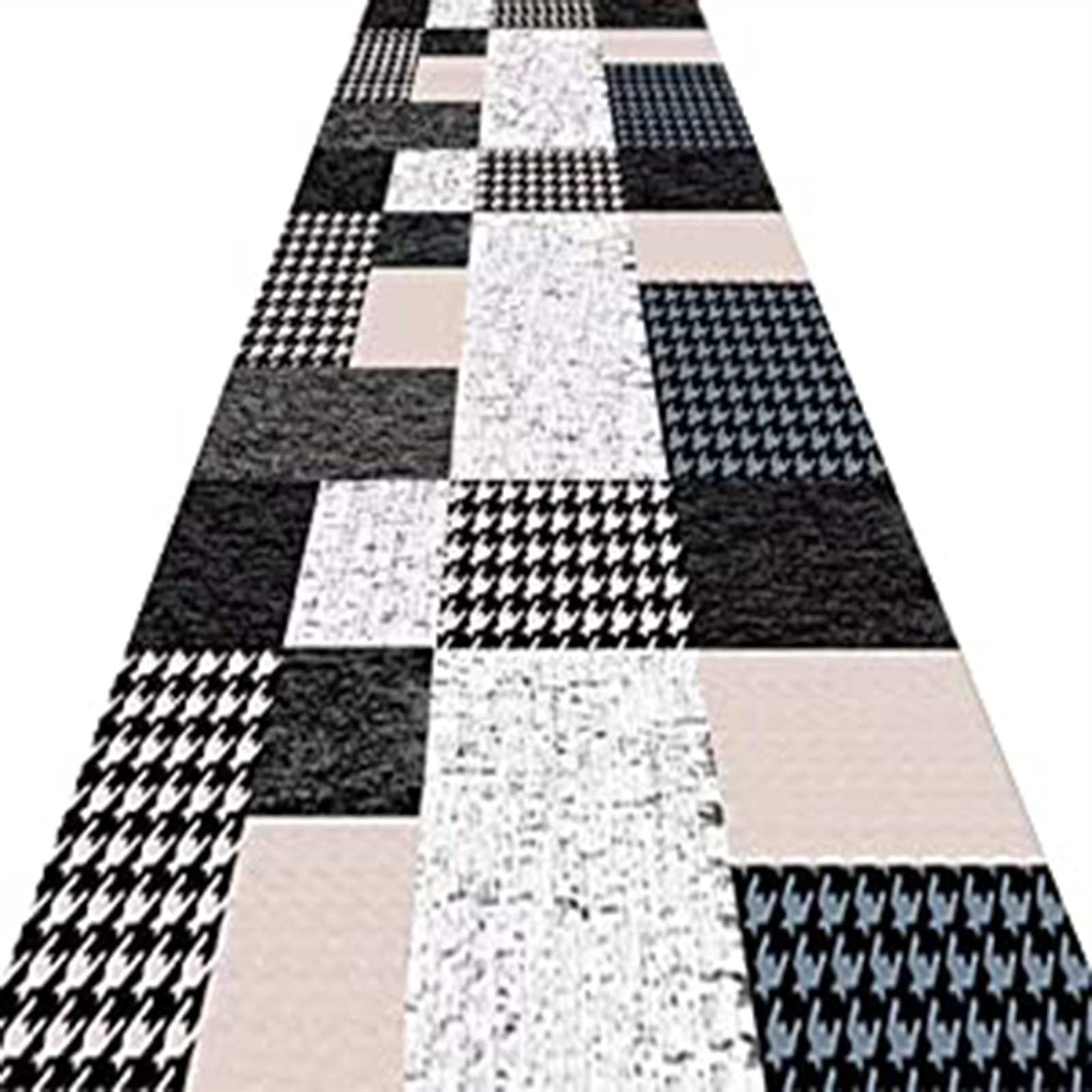 Felpudos moqueta corredor duradera alfombras de pasillo largo geometricas casa piso
