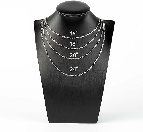 Miniatura 35 de Cadena de joyería para hacer joyas, cadenas de acero inoxidable chapadas en oro, suministros para hacer joyas a granel