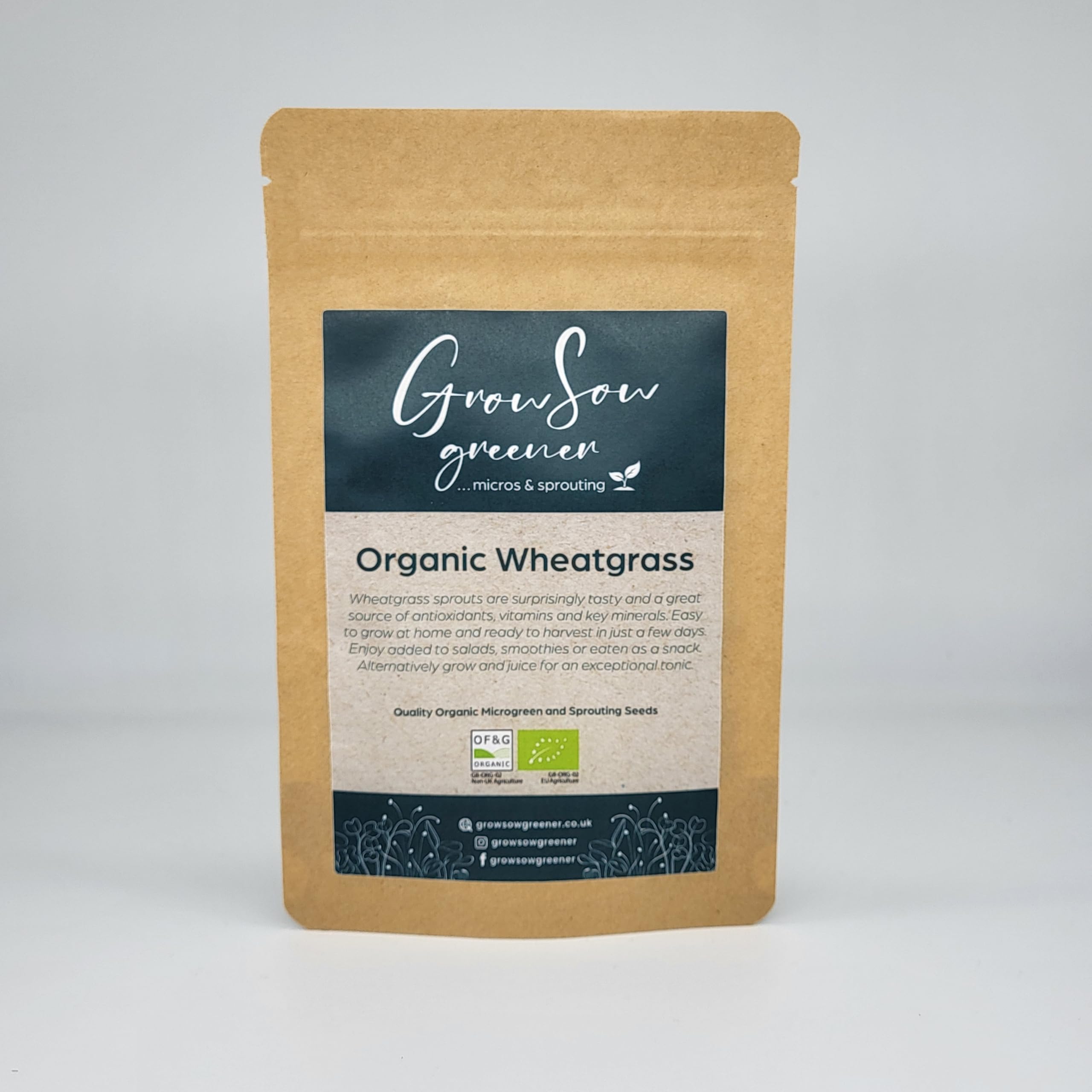 Organic Wheatgrass Seeds (250g)