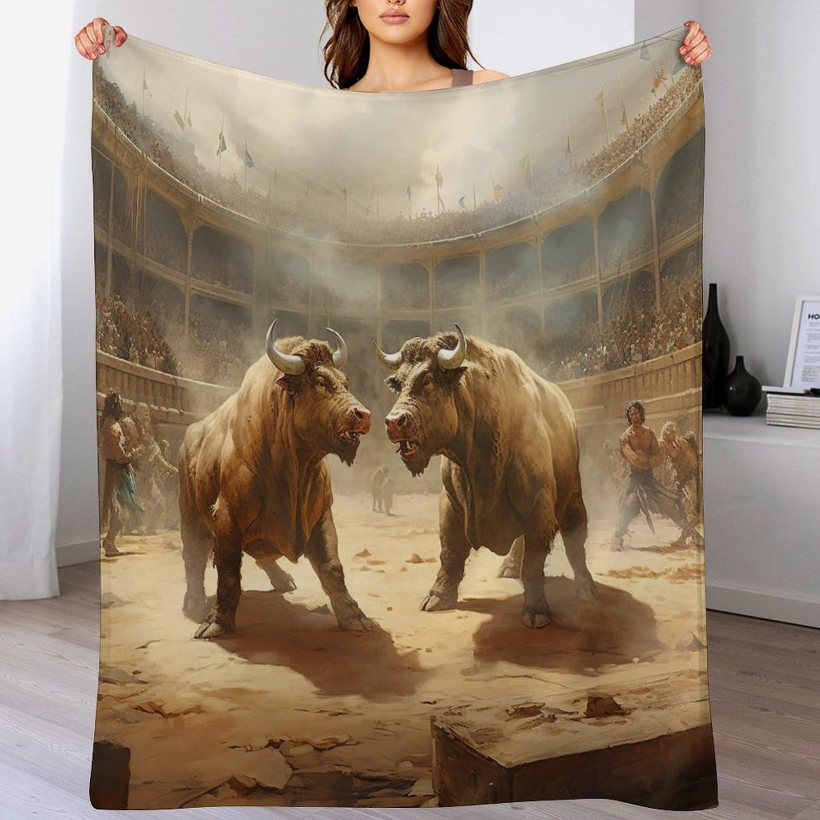 Couverture légère corrida impression 3D pour réchauffer vos nuits fraîches