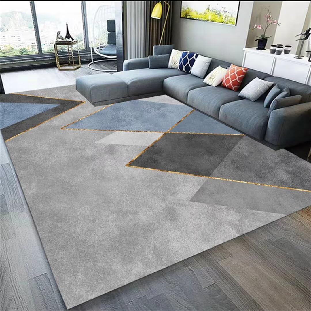 Tapis chambre fille ado moderne simple stripe pour salon cocooning