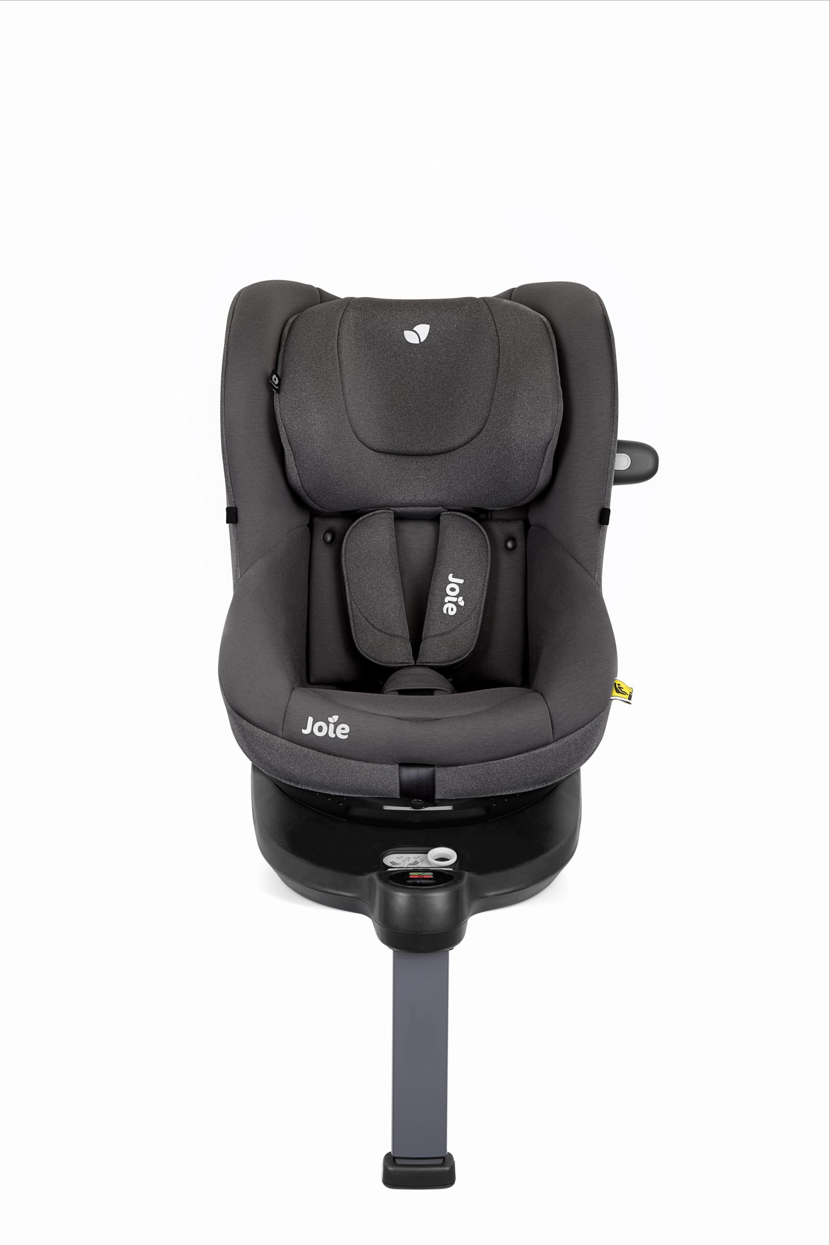 Joie i-Spin™ 360 R129 Kindersitz, Geburt bis 4 Jahre (40–105 cm), Thunder | Autositz mit 360° drehbar, i-Size-zertifiziert, ISOFIX-Installation und Seitenaufprallschutz für höchste Sicherheit.