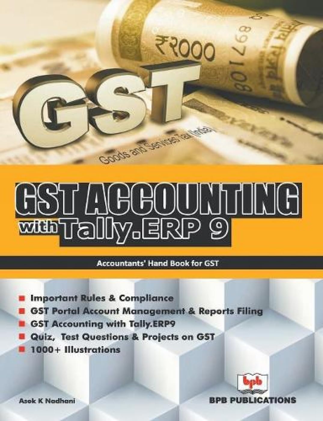 Bpb Publication Gst Accounting with Tally .ERP 9 Paperback – Big Book, 1 January 2018