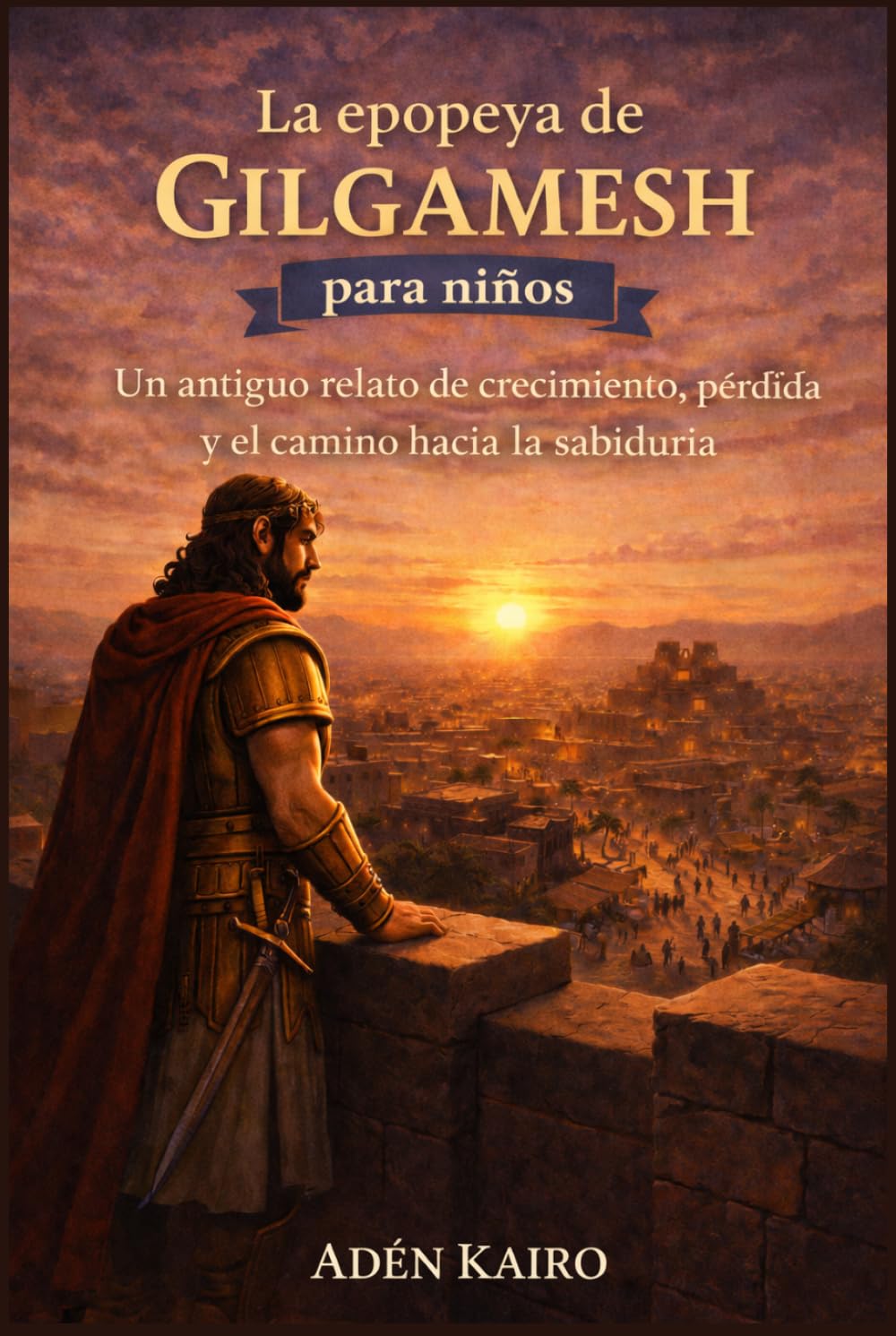 La epopeya de Gilgamesh para niños: Un antiguo relato de crecimiento, pérdida y el camino hacia la sabiduría