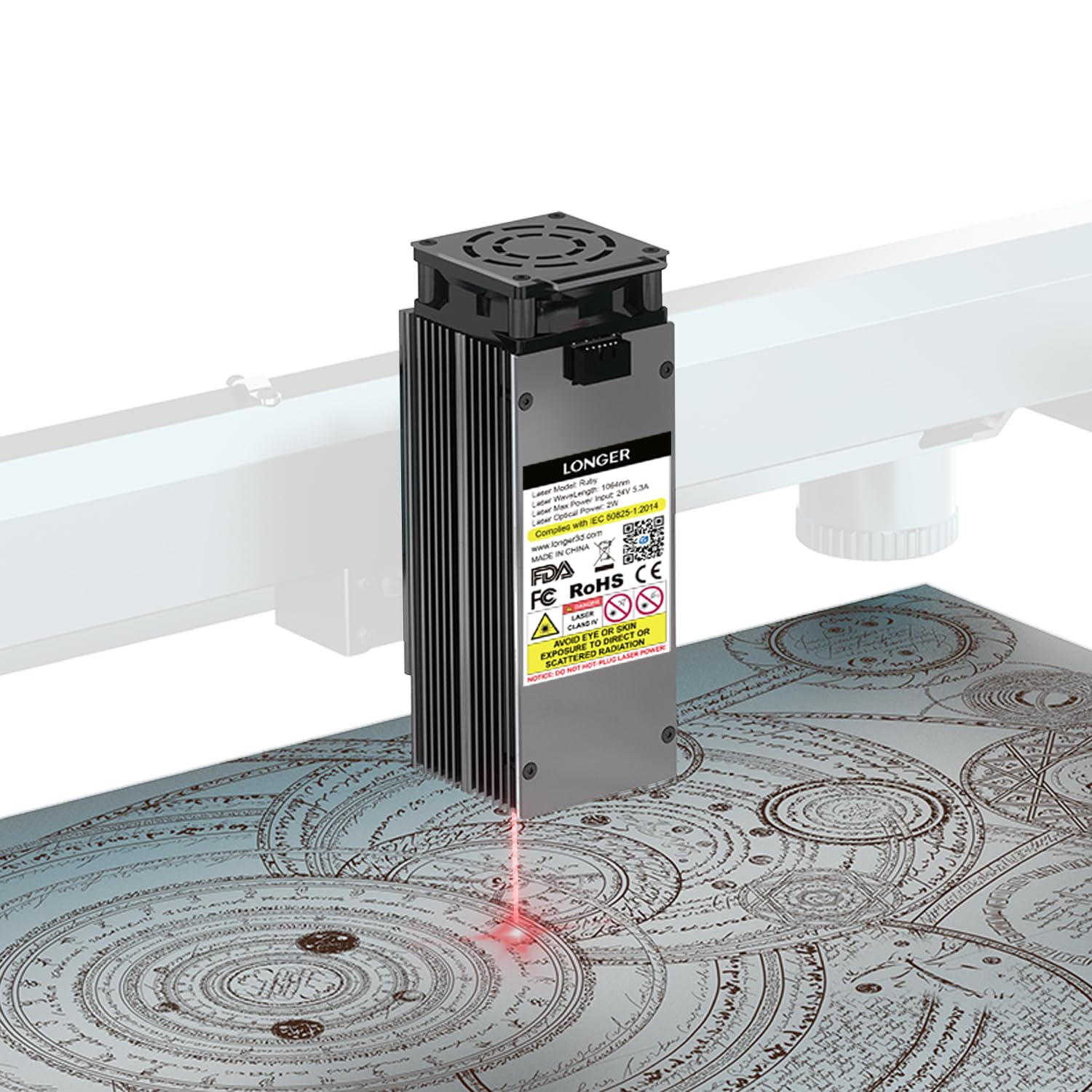 Snapklik.com : LONGER Ruby Ultimate Pulsed Infrared Laser Module For ...