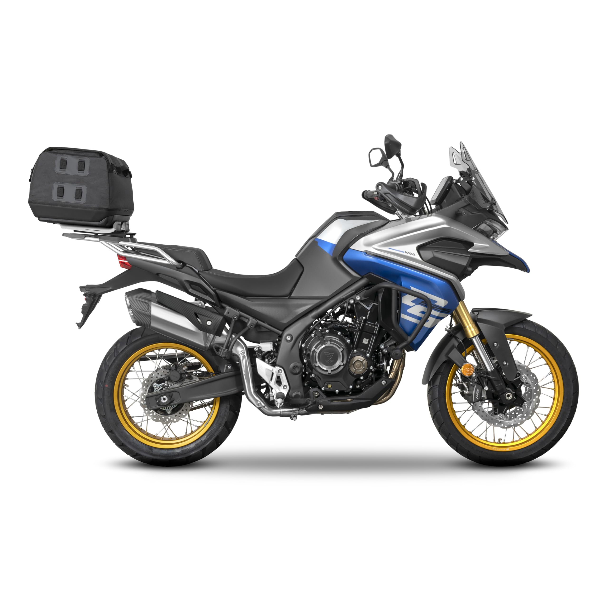 SHAD V0DS53ST - Puerta de Equipaje Trasera para Moto, Color Negro