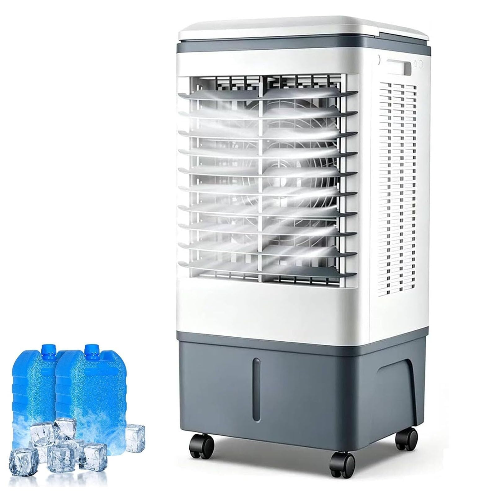 A Swamp Cooler 4000Cfm Evaporative Ir Conditioner With 10.5 Gallon Water Tank, 3 Modes, 3 Speed, Remote Control, 7.5 Hour Timer (30L)
