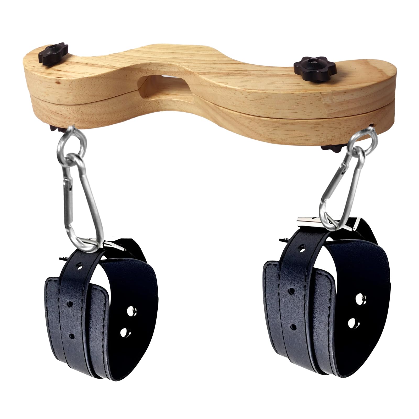 Adjustable Testicle Stretcher with Sex Cuffs CBT BDSM Toys Bondage Restraints