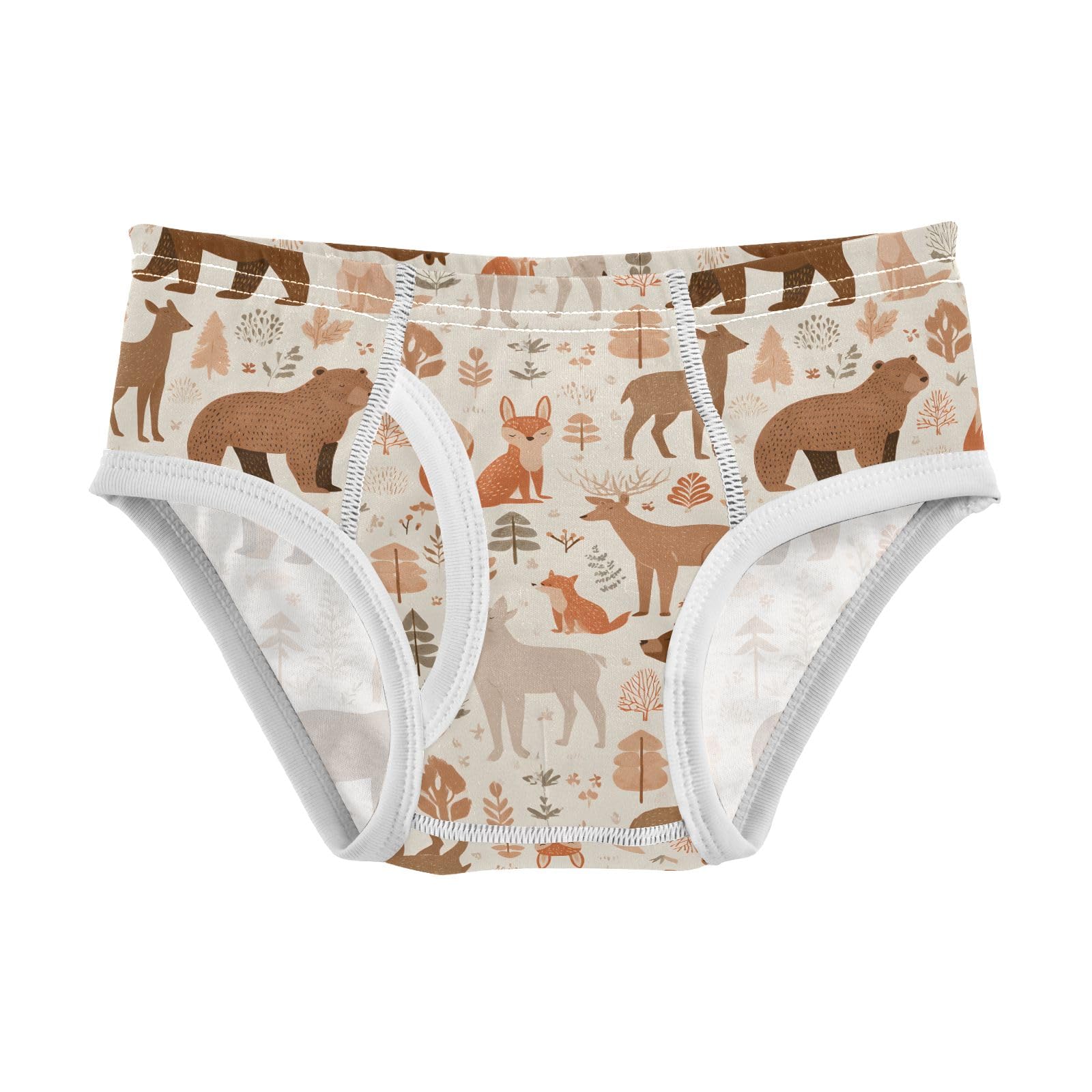 senya Baby Toddler Boys Underwear Kids Exclusive Boxer Briefs Comfort 2T Tree Bear Deer Fox