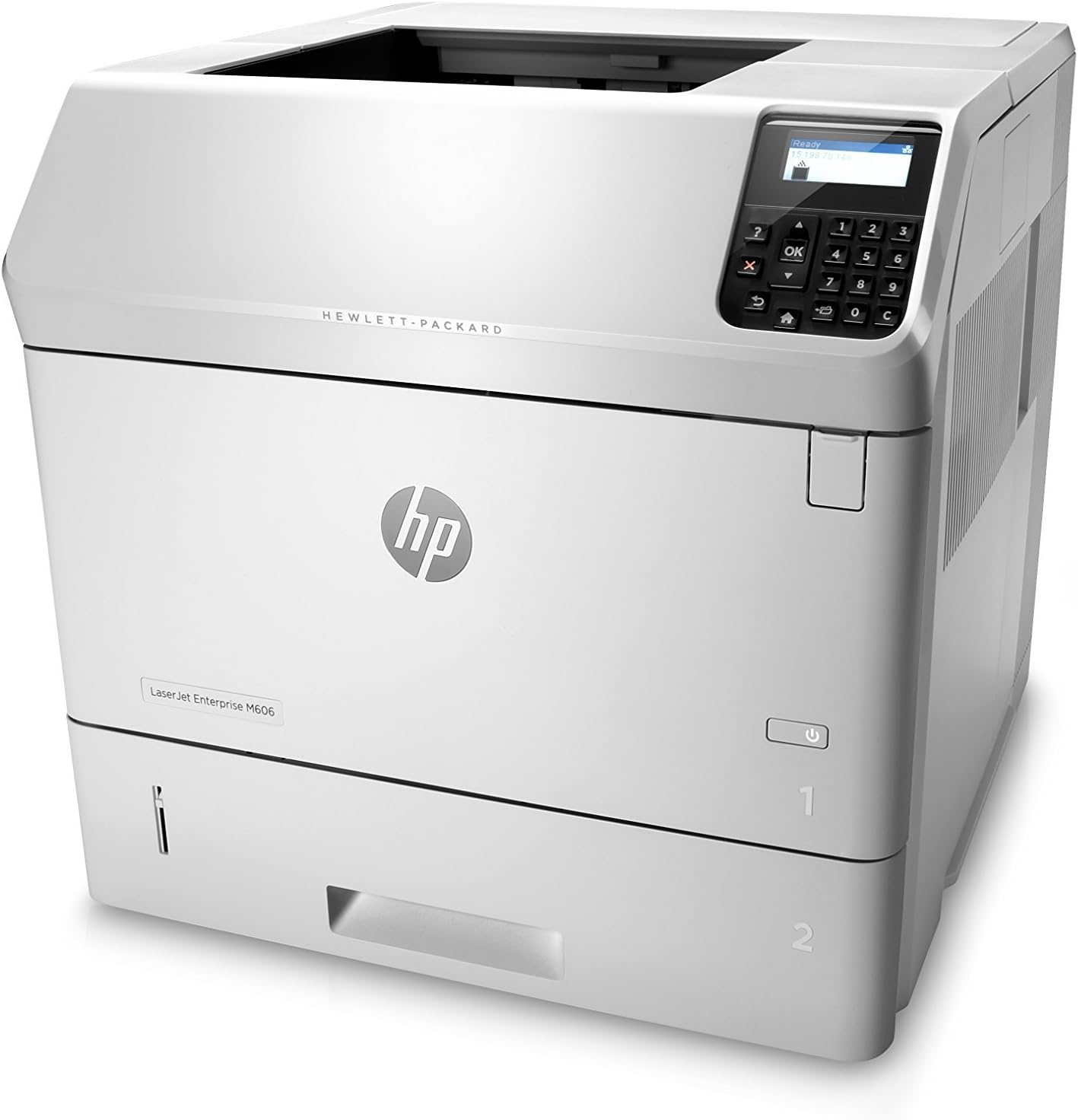 HP Monochrome Laserjet Enterprise M606dn Printer w/HP FutureSmart Firmware, (E6B72A) (Certified Refurbished)