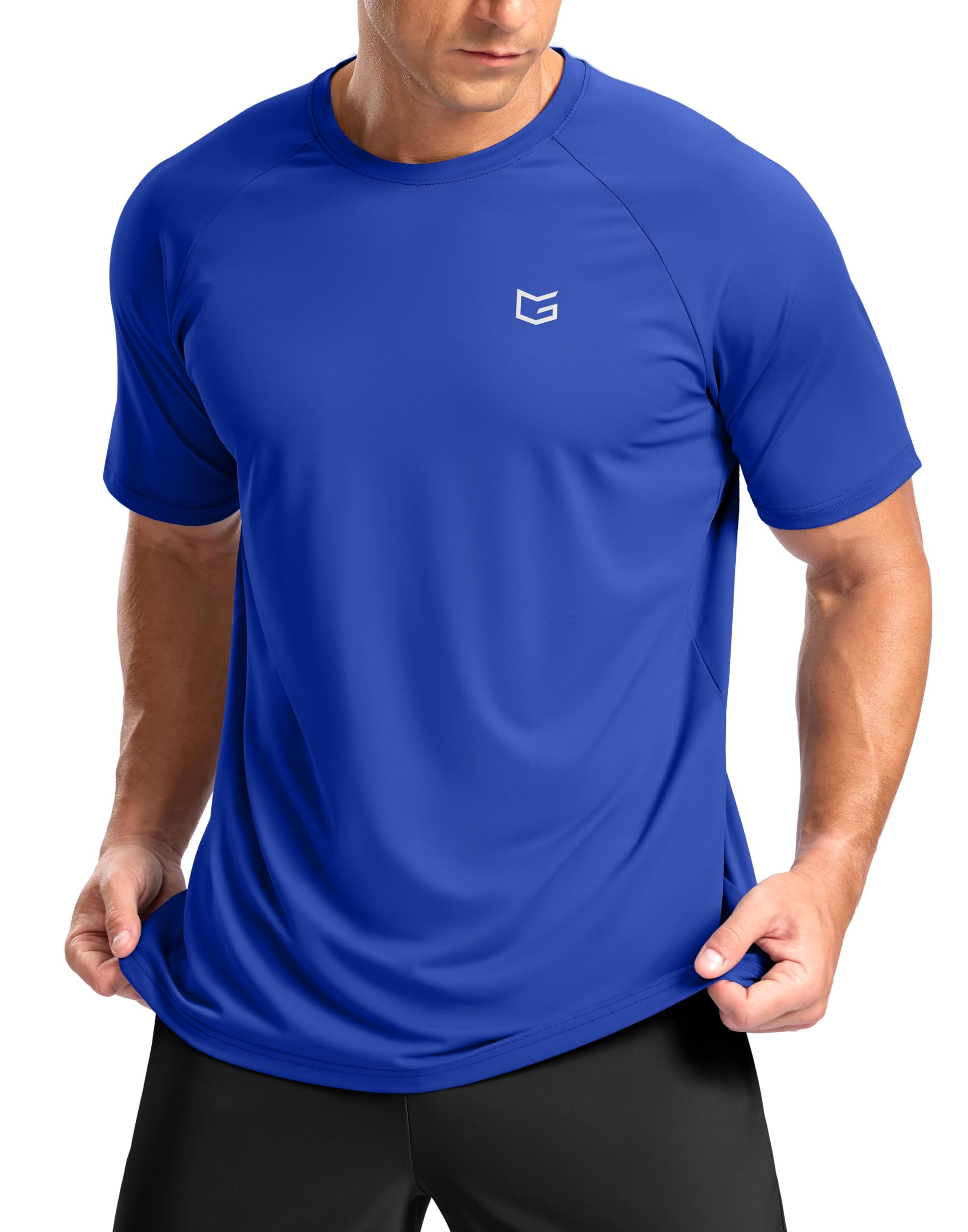 Men's Athletic Workout T-Shirts Moisture Wicking Running Shirts