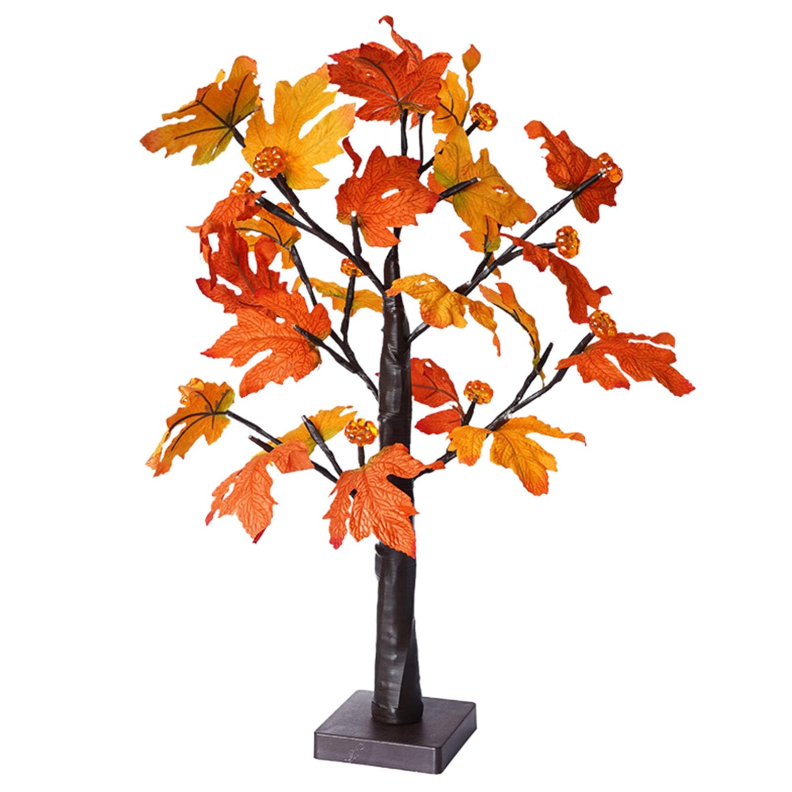 Luce a LED per albero di Natale, 24 LED, luce d'acero, luce