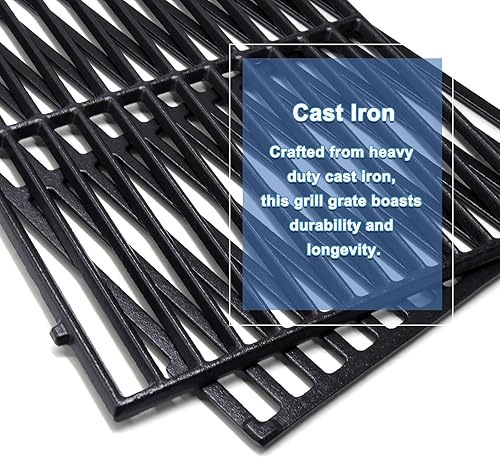 Miniatura 22 de Adviace Protectores térmicos de repuesto para parrilla de 15 pulgadas Dyna-Glo DGF493BNP, DGF510SBP, juego de 4 placas térmicas para parrilla