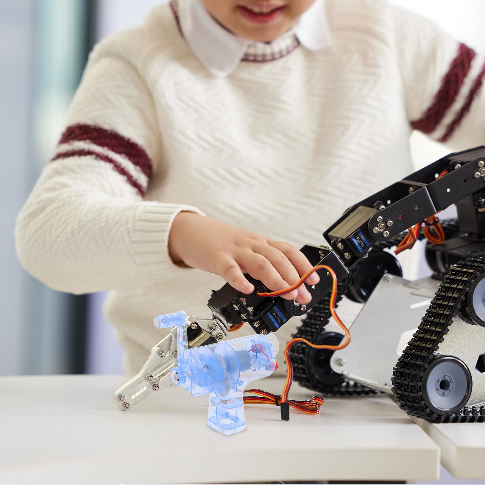 BESPORTBLE 5 Piezas Generador Eléctrico de Manivela para Experimentos Físicos Educativos Kit Stem para Portátil Resistente y Fácil de Usar