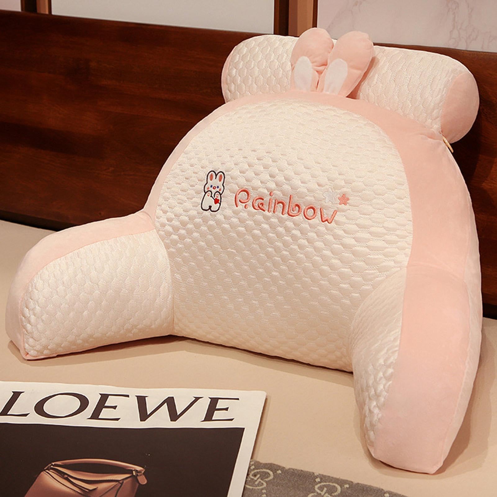 Poggiaschiena per sedersi a , cuscino per leggere il ergonomico, lavabile,