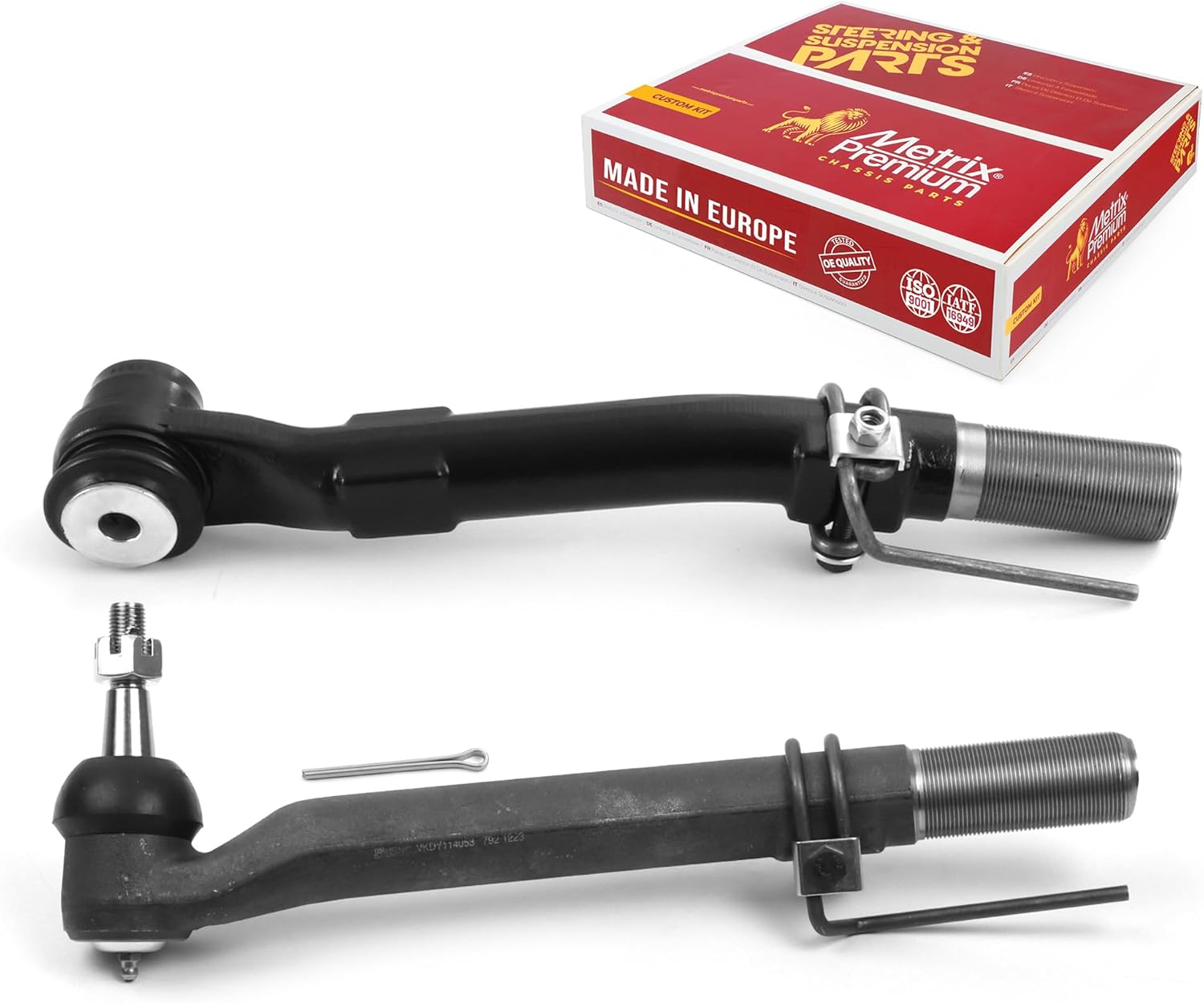 Metrix Premium Front Right & Left Outer Tie Rod End Kit for 2005-2022 Ford F-250/F-350/F-450/F-550 Super Duty 4WD - ES80754/ES80755