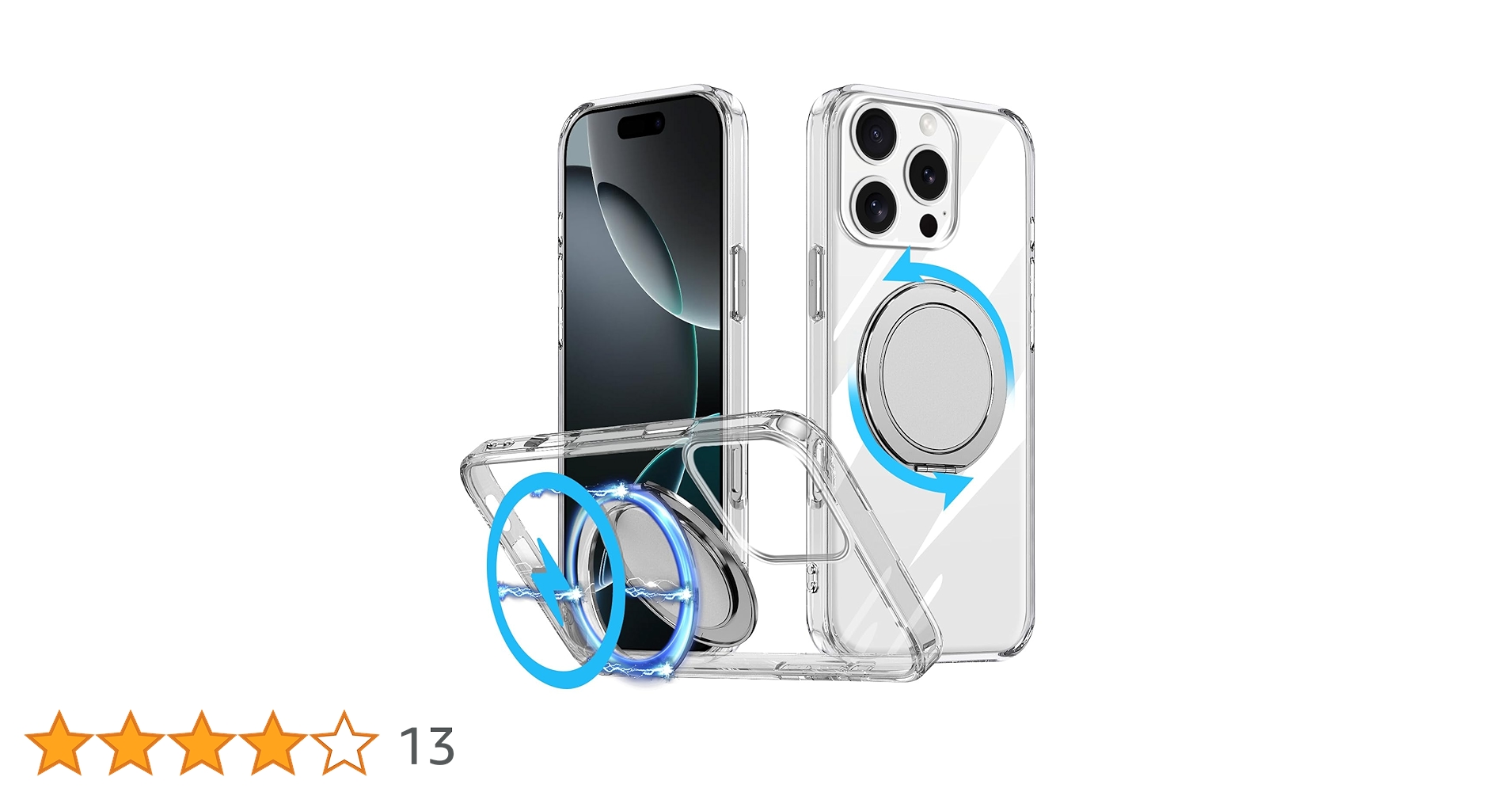 Amazon.co.jp: iPhone 16 Pro ケース クリア 透明 Magsafe対応