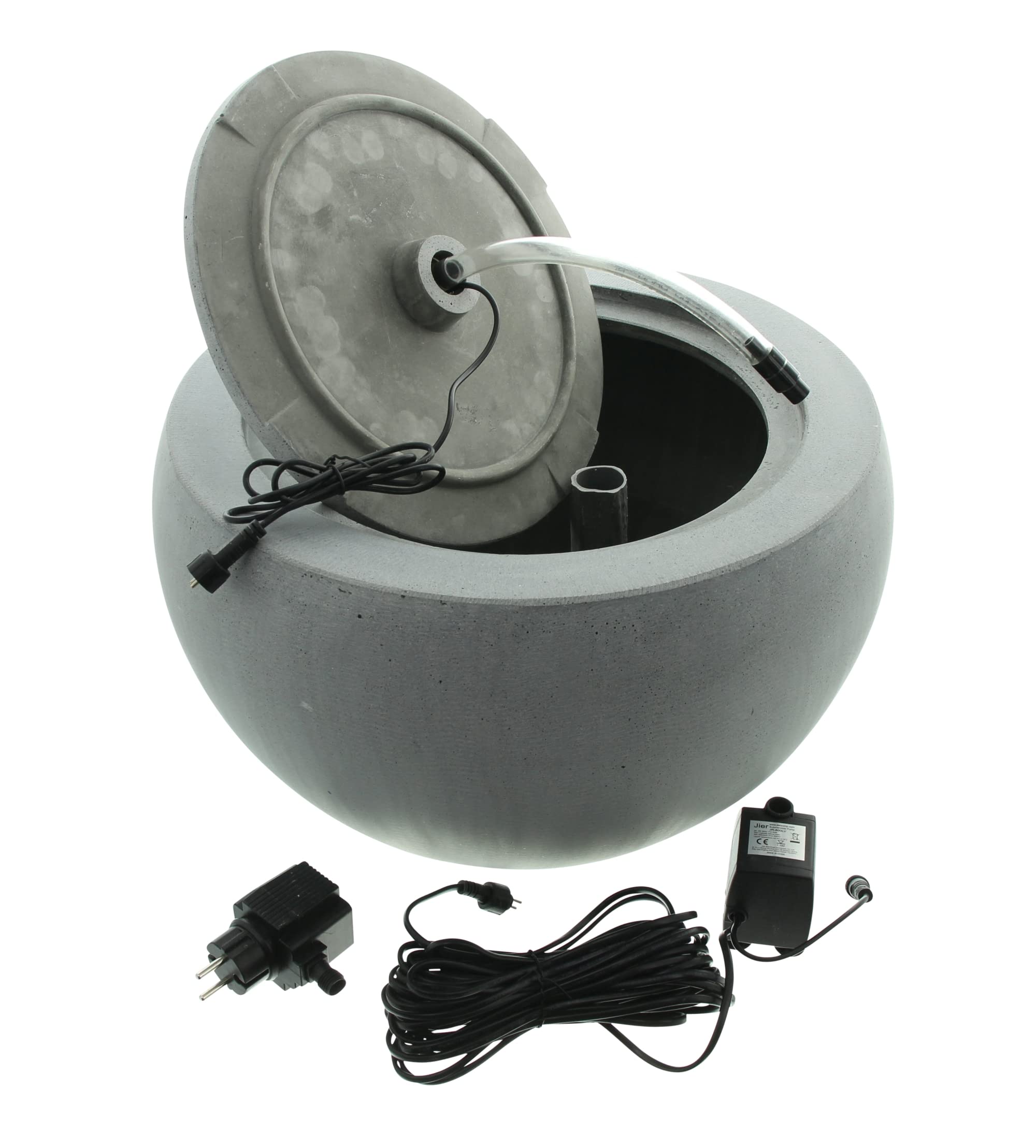 FRANK FLECHTWAREN Outdoor-Brunnen Harmonie, Stilvolles Design, schlicht und doch EIN Eye-Catcher, schönes Garten Hight Light