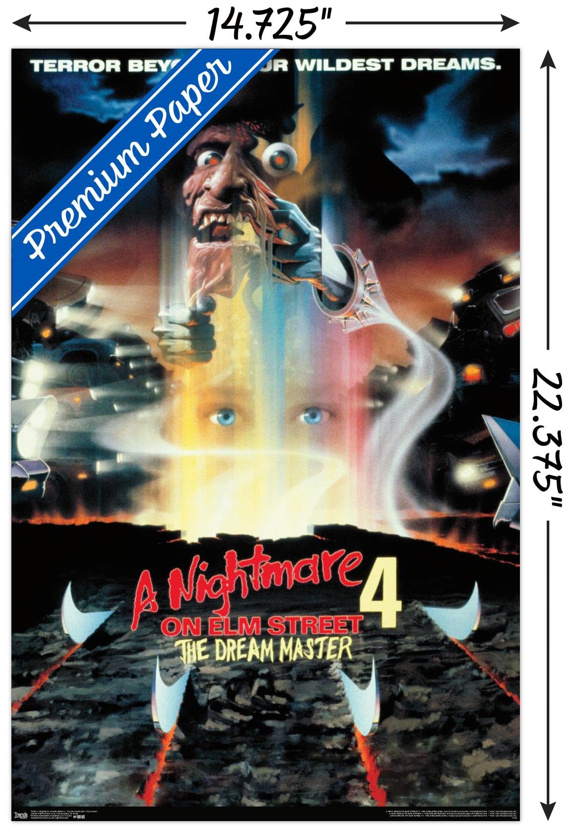 Amazon.com: Trends International A Nightmare on Elm Street 4: The