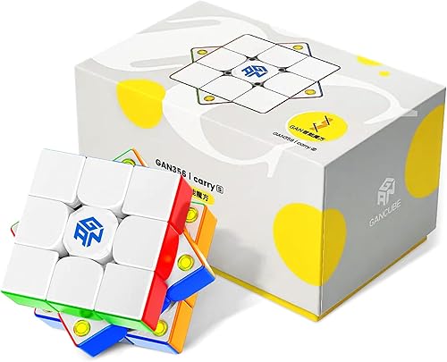 GAN 356 I Carry S Speed Cube 3 por 3, GAN Cube 3x3, cubo inteligente magnético Bluetooth con aplicación CubeStation, sin calcomanías, perfecto para