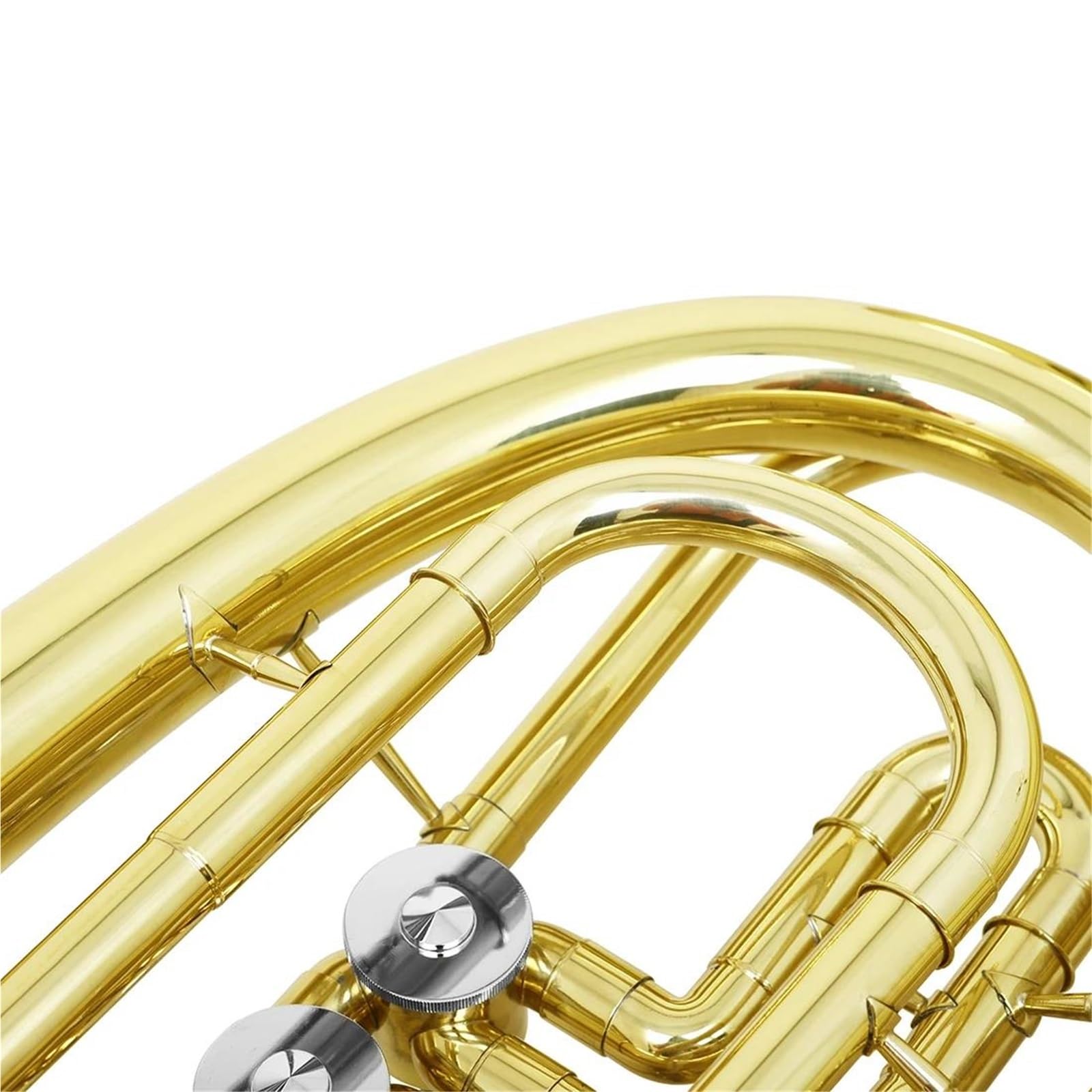 Euphonium Euphonium Doré À 4 Touches Avec Accessoires Pour Débutants Et Professionnels