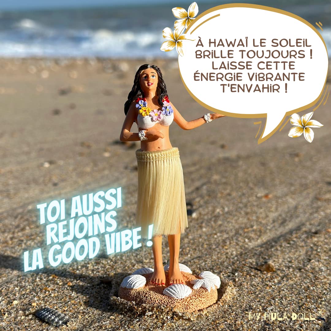 Figurine Hawaienne Danseuse Accessoire Voiture Gadget Van Life Obje Decoration Tableau De Bord Camping Car Poupee Sur Ressor Am