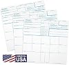 National Gun Trusts - Made in USA - FD-258 Fingerprint Cards 2026, 3 Pack - 11-1-20 Version