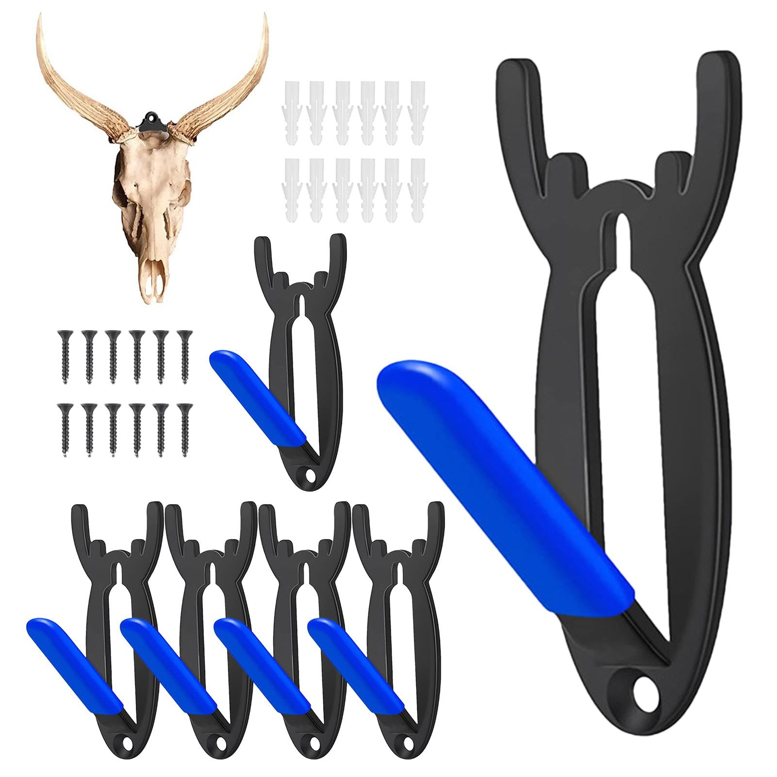 6 Pièces Support de Crâne Cintres Intérieur Extérieur Cintres Bois Style Cerf Support Trophée Support Mural Crâne Crochet Suspendu pour Kits d'artisanat Décoratifs Griffes de 6 Pièces Support de Crâne Cintres Intérieur Extérieur Cintres Bois Style Cerf Support Trophée Support Mural Crâne Crochet Suspendu pour Kits d'artisanat Décoratifs Griffes de
