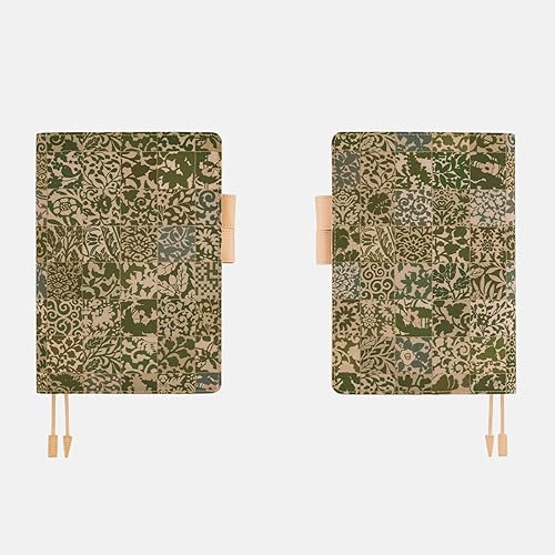Miniatura 2 de Hobonichi Techo Cousin Cover Solo cubierta A5 Eiji Mitooka celosía floral (verde)