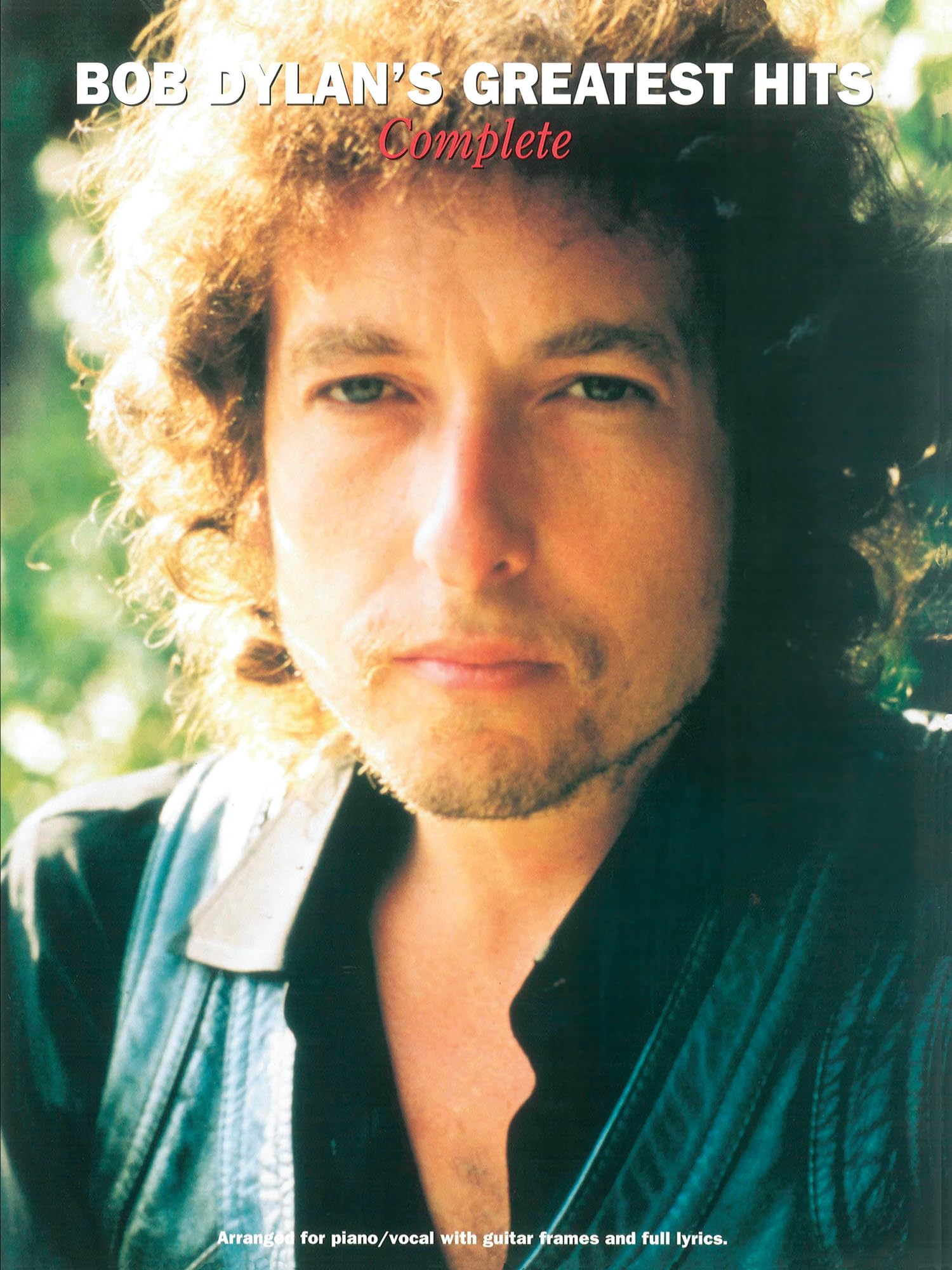 Bob Dylan: Greatest Hits Complete | Piano/Vocal/Guitar Sheet Music Songbook | 45 Classic Folk Rock Songs in One Collection | Music Sales America Edition | Intermediate Piano Vocal Guitar Book