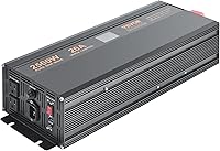 Vista 11 de VEVOR 2500W Sump Pump Battery Backup with LCD, Automatically Shifts to Inverter Power Ensuring Uninterrupted Operation, Essential for Emergencies &