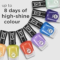 Vista 9 de Sally Hansen Miracle Gel - Esmalte de uñas de calidad de salón Fórmula similar al gel, sistema de dos pasos, no necesita luz UV, larga duración