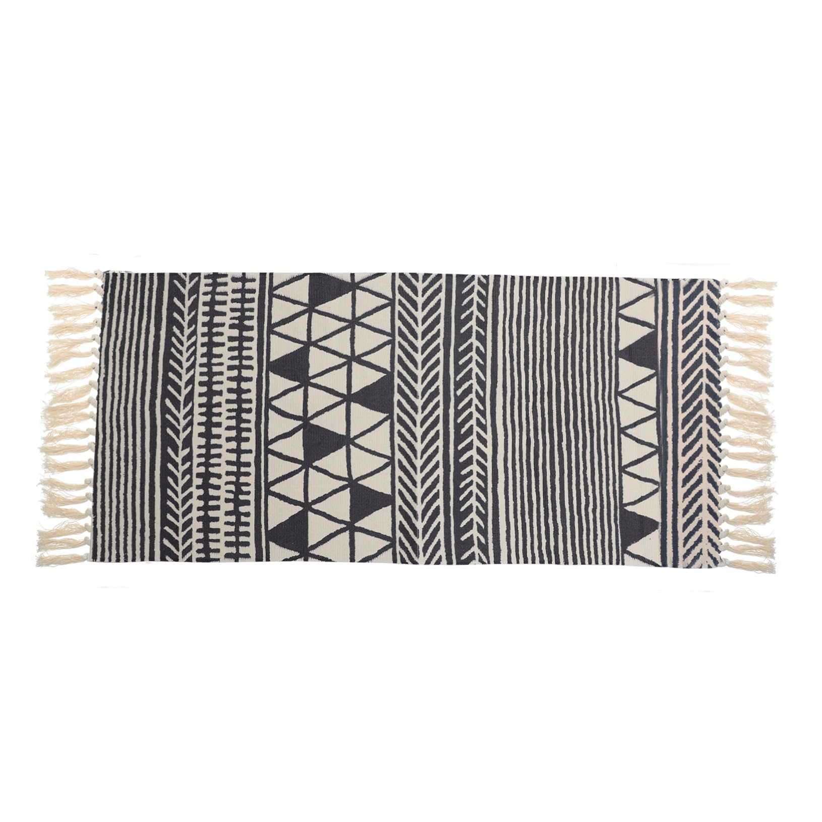 Tapis de sol tissé en coton parfait pour vos repas et piques-niques