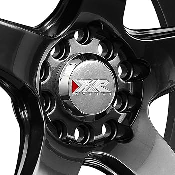 Amazon.com: XXR Wheels 555 Chromium Black Machined Lip Wheel