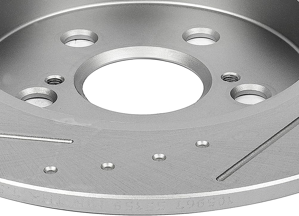ECCPP 55159 2pcs Rear Solid Disc Brake Rotors Fit For Lexus For CT200h 2011-2017,For Pontiac For Vibe 2009-2010,For Toyota For Corolla 2009-2022