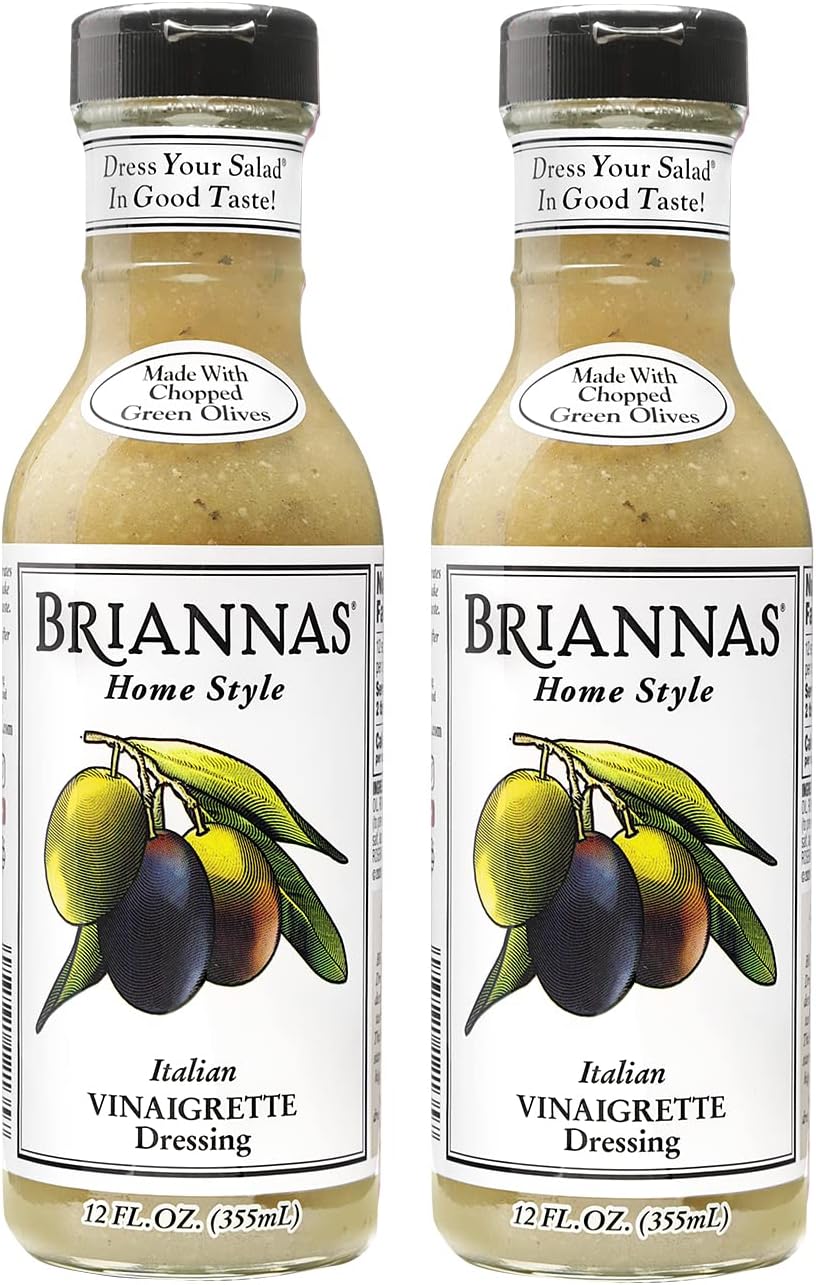 BRIANNAS DRSSNG VNGRT Blush Wine, 12 OZ Briannas Salad