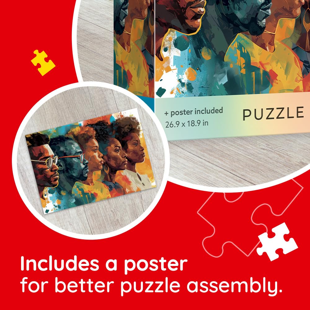 Trefl - Boîte carrée – Vue de la gamme Teton, puzzle de 2000 pièces de 96,5 x 68,6 cm, impression à faire soi-même, puzzle créatif, amusant et classique pour adultes et enfants à partir de 12 ans