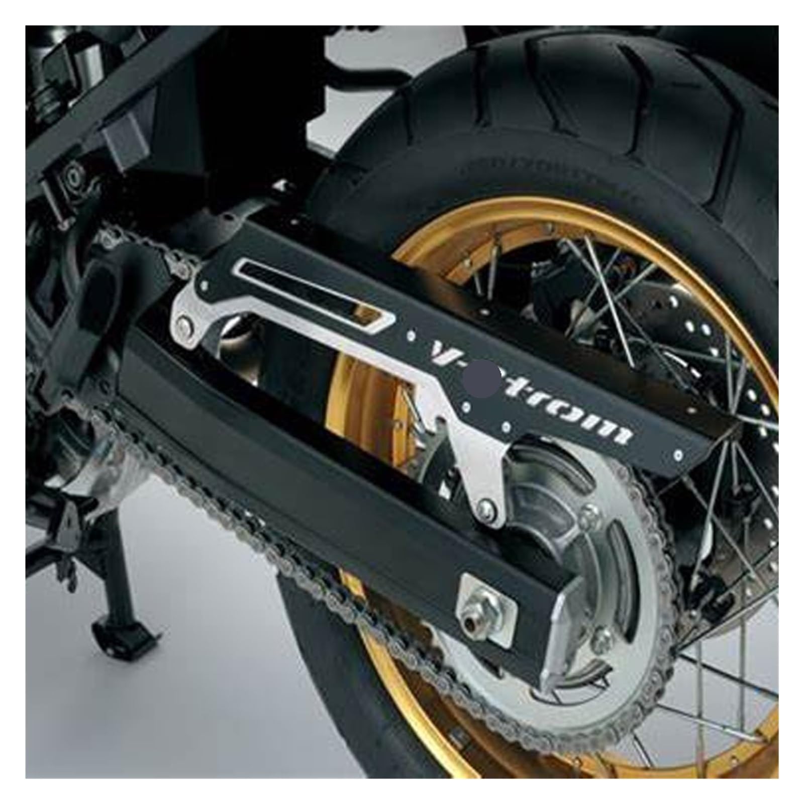 FÜR Suzuki DL650 DL1000 DL1000XT/V-Strom 650 1000 1000XT Kettenführung Stabilisieren Kettenblattschutzplatte Schutzabdeckung Kettenschutz Kettenradabdeckung