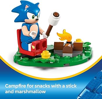 sonic age77　中古SandBox Smart C1（キズあり） Amazon.com: LEGO Sonic The Hedgehog : Sonic's Campfire Clash