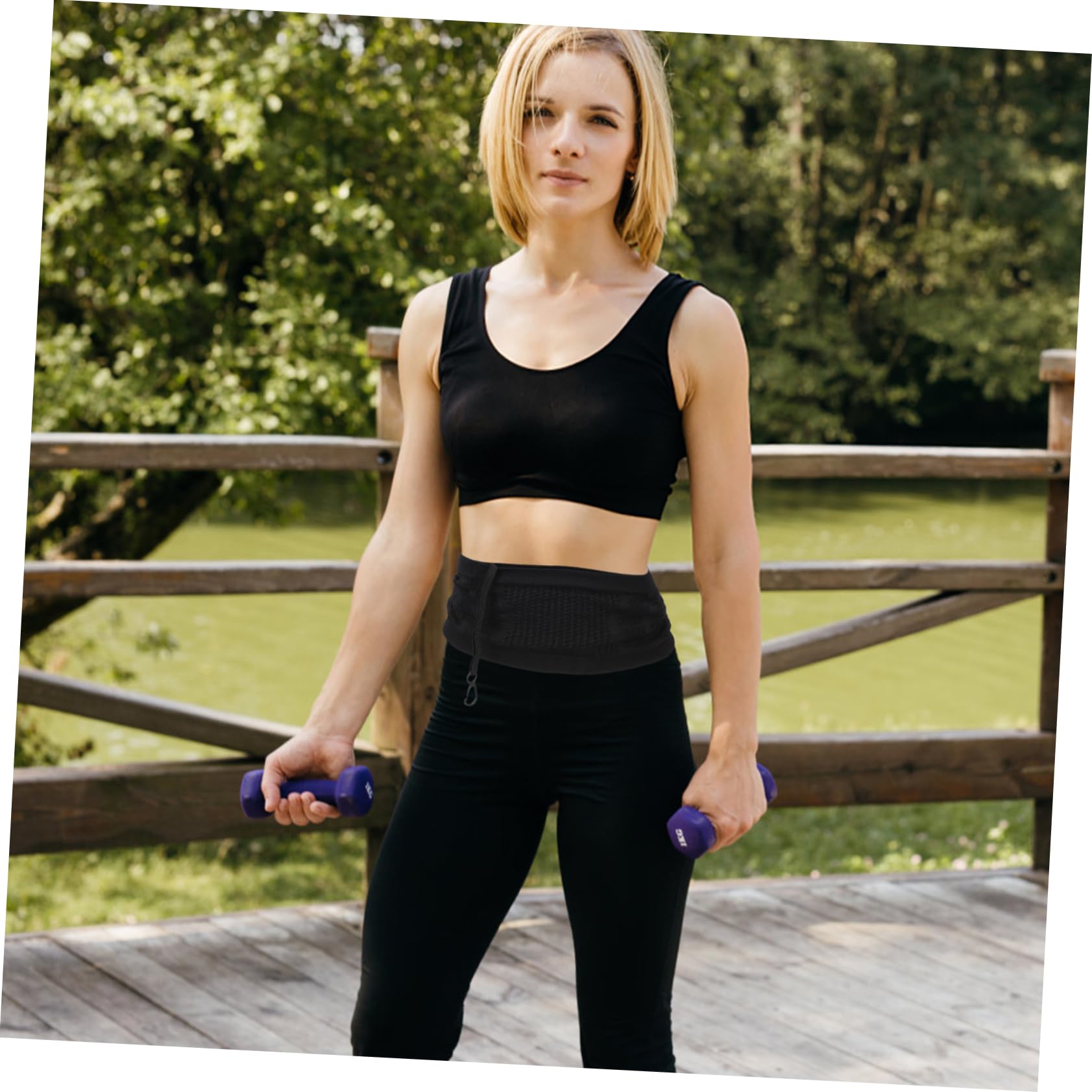 Kisangel 3piezas Bolsa De Cintura Deportiva para Móvil Fanny Pack Multifuncional Transpirable y Ligera para Senderismo Correr y Actividades Al Aire para Hombre y Mujer