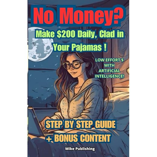 Make $200 Daily, Clad in Your Pajamas: No Money? No Need to Fret! ChatGPT's AI Compendium for Effortless Earnings from the Comfort of Home - Because ... BONUS CONTENT #how to make money online fast