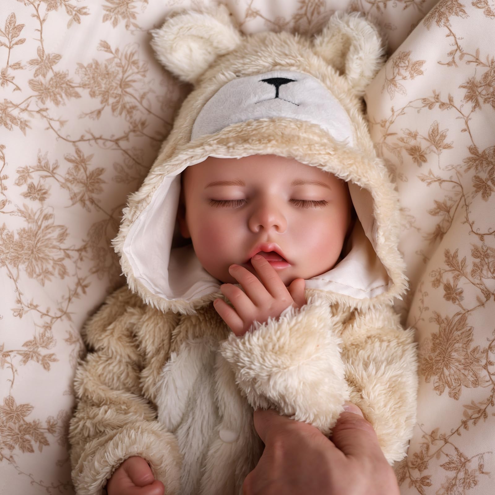 BABESIDE Bambole Reborn Bambina 43cm Arti in Vinile Realistici Bambole | Bambole Reborn Realismo sorprendente, Morbido e coccoloso, Arti flessibili, Accessori inclusi, Sicuro e regalo perfetto