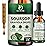 (2 Pack) Organic Soursop Graviola Liquid Drops, Soursop Extract Organic Pure for Natural Antioxidant, Cell Support & Regeneration, Immune Boost, Soursop Bitters Liquid Rich in Multivitamin - 2 FL OZ