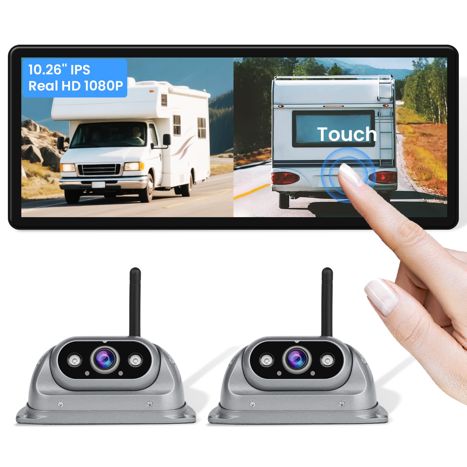 CAIVIDEO Wireless Backup Camera System