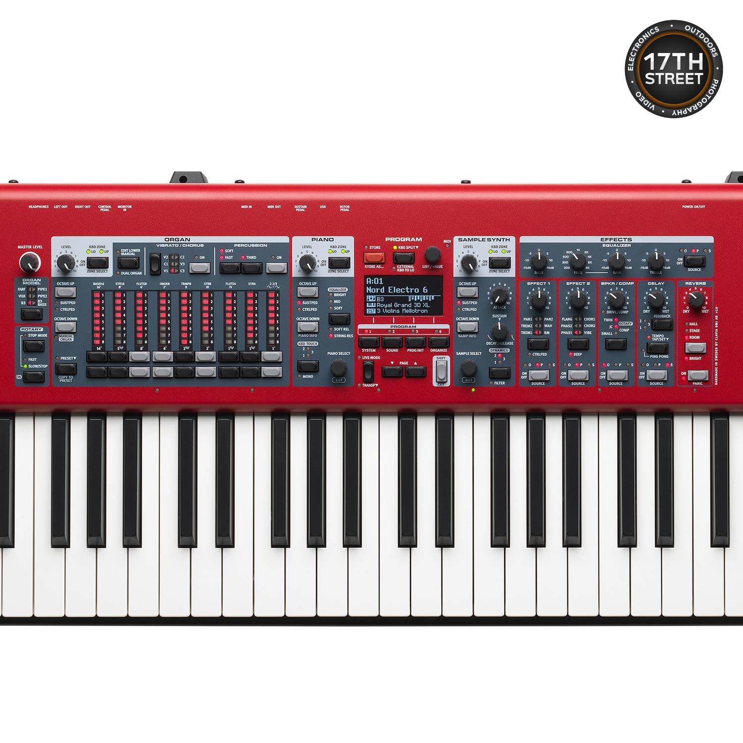 nord electro 6 HP 73 ケース有　スアンラーム　アナックさん用 Nord（CLAVIA） Nord Electro 6 HP73+専用ソフトケースセット